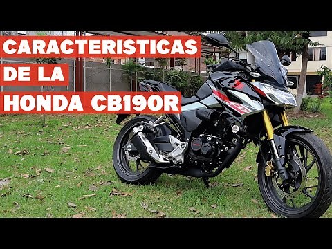 Caracteristicas Honda CB190r - Completo