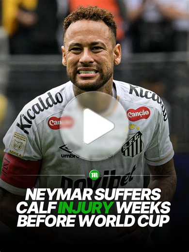 Santos have confirmed Neymar has suffered a minor calf injury. The setback comes at a difficult time for the Brazil star, who only recently returned to international football after recovering from his ACL injury he sustained in 2023. Neymar has already missed Santos’ Copa Sudamericana clash with San Lorenzo and is expected to be unavailable for the league game against Gremio. He is now in a race against time to regain fitness before linking up with Brazil for the World Cup. #neymar #brazil #sant