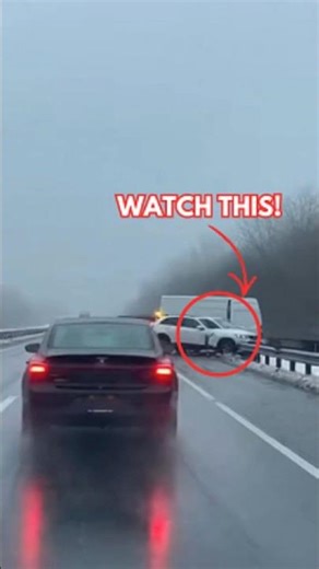 Thick Fog Hides Massive Highway Pileup