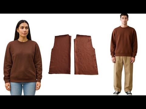 Hoodie Sewing Tutorial | Women’s & Men’s Hoodie Pattern