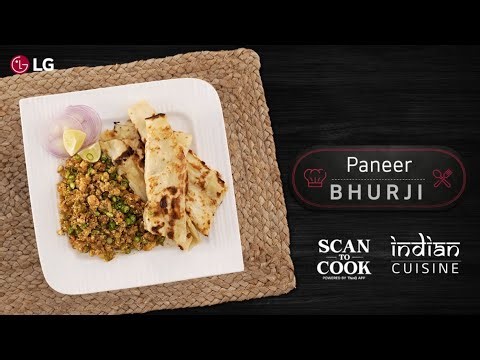 Delightful Paneer Bhurji | WiFi-Enabled LG Scan To Cook Microwave Oven | LG India