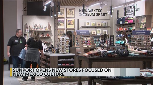 Albuquerque Sunport adds three new shops highlighting New Mexico culture