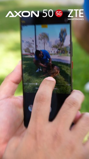 💫Descubre el efecto bokeh y resalta a tu mejor amigo con el ZTE AXON 50 5G 📱🐶 #ZTE ¡Tus mejores momentos! #ZTEsmartphones #ZTEPeru #ZTEAxon505G | ZTE Device