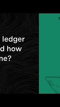 What is a ledger report and how to read one?