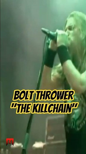 Bolt Thrower | "The Killchain" (Live, Raw Sound) 🤘 Death Metal Legend!