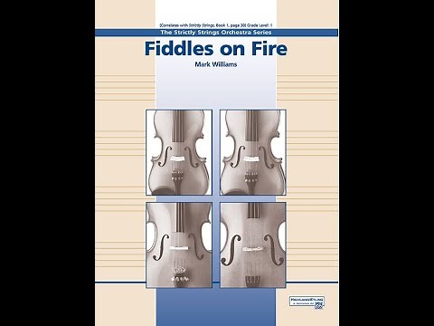 Fiddles on Fire by Mark Williams (Orchestra) - Score and Sound