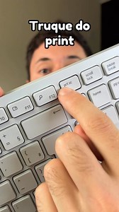 202K views · 27K reactions | Truque do print no computador  . . . #dicas #truques #computador #windows #informatica #tutoriais #pctips #techtips #guicassiri | Gui Cassiri | Facebook
