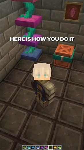 Minecraft Cushion Tech for hidden room entry is crazy!