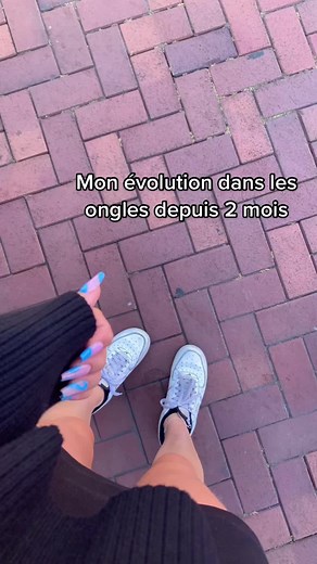 Que le début ! #nails #ongles #ongle24 #indigo #debutanteongles #fyp #fauxongles