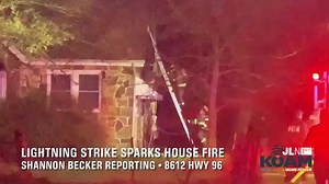 Lightning strike sparks house fire east of Carthage, Mo. >> BIT.ly/3utdaLp — Monday, 4:40 a.m. Carthage Fire assisted by Avilla Fire. | Joplin News First