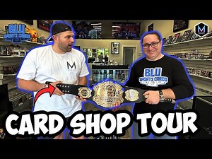 Tour Of Blu Sports Card Shop in Los Angeles 🔥