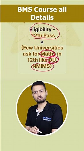 BMS Course Details in 1 minute!☝️#shorts