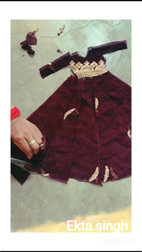 Anarkali frock cutting #music