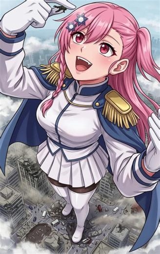 【定制/巨大娘/vore】Boss战坏结局-缩小学院同人CG #内格夫 #giantess #巨大娘 #以色列 #巴勒斯坦