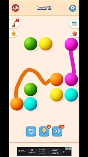 Can You Solve This Puzzle? 🤯 | Connect Colour Game #shorts