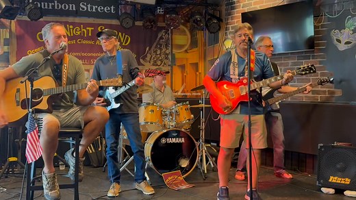 Chris Button starts 4pm; Pistol Whipped 8pm #livemusic #ocmd #oceancitymaryland #oceanscalling | Bourbon Street on the Beach