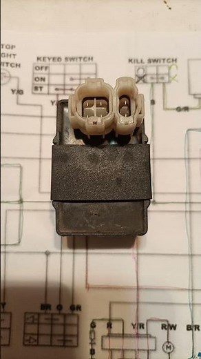 Motorcycle electrical wiring circuit diagram. Motorbike CDI ignition working principle & connections