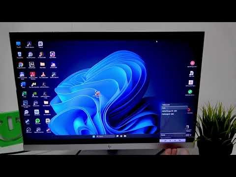 HP EliteDisplay E243i – How to Adjust Video Scale