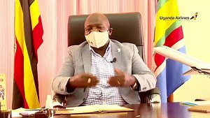 VIDEO: Anniversary message from Uganda Airlines CEO Mr Cornwell Muleya, Chairman BoD Mr Pereza Ahabwe and the Hon Minister of Works & Transport Gen Katumba Wamala. Thanks for choosing us as your favourite airline. | Uganda Airlines