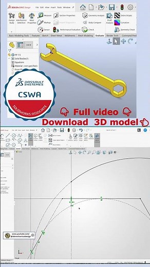 Can You Model This? | SOLIDWORKS CSWA Practice Problem 1.5