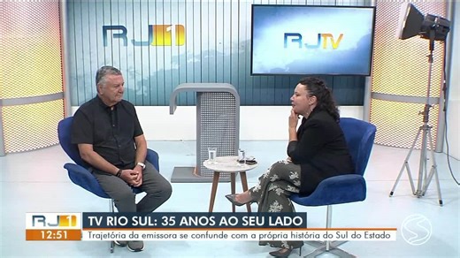 35 anos da TV Rio Sul: Confira a história da afiliada da Globo