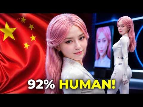 China's New Female Robot Just Hit The Market — It's 92% Human