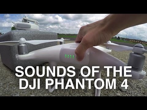 Sounds of the DJI Phantom 4 Drone (ASMR)