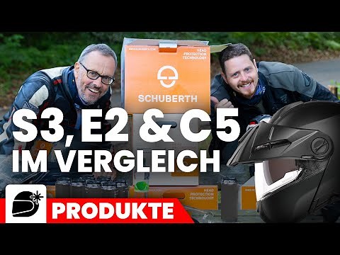 Schuberth Helme im Vergleich – C5, E2 und S3 im Praxistest