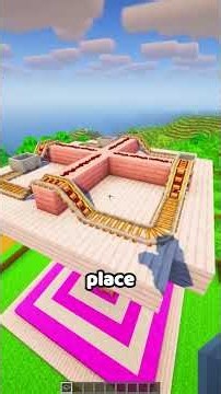 how to make a realistic merry go round #minecraft ‪@ItsKingBlake‬