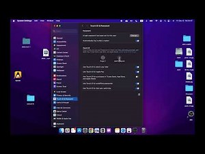 APPLE Mac - How to Set Up Touch ID on Your Mac - Manage Touch ID Quickly