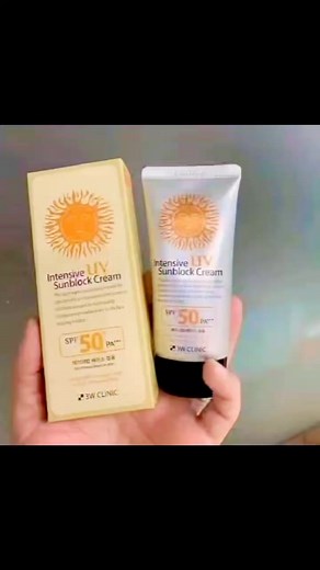 Intensive UV sunblock Cream🌞 Review. . . . #sunscreen #IntensiveUvSunblockCream #sunscreencream #sunscreenreview #spf50 #spf50plus #review | Talk talkies