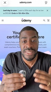 10K reactions · 198 shares | Save 10% on certification exam fees compared to retail prices. Be truly certification-ready with exam prep and vouchers all in one place. | Udemy | Facebook