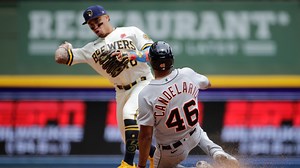 Tigers' bullpen shines, but Brewers walk off with victory in 10th