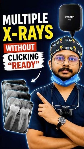 How to Take Multiple X-Rays Without Clicking "Ready" Every Time | Vatech RVG #dentalcare #dentist