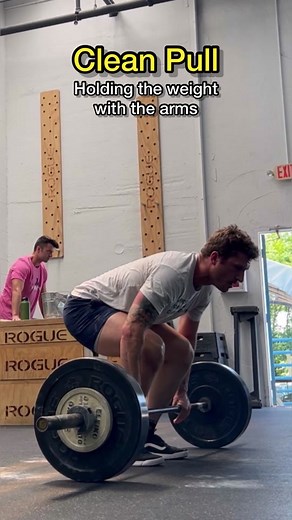 Clean and snatch pulls are tricky to get the timing and sequence right even if you know the clean. Ideally you want to pull it the same as your clean, make contact and just not go under. After the extension and just guide the bar close to your body with your arms. I also think this exercise is more beneficial at heavy weights for lifters who have more experience and aren’t still learning their technique! What do you think? Do you like clean or snatch pulls? — #cleans #snatches #cleanpull #olylif