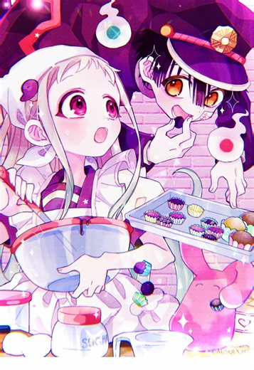 地縛少年花子くんの塗り絵を楽しもう！