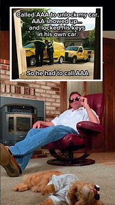 When roadside assistance needs roadside assistance 🤣 #relatable #funny #driving #roadrage #aaa #lol