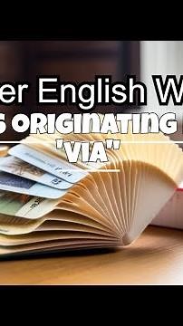 Exploring the Via: learn English, improve English vocabulary