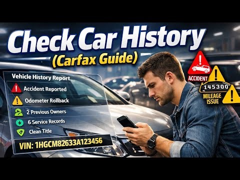 How to Check Car History (Complete Carfax Guide)