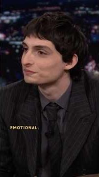 #FinnWolfhard describes the final episodes of #StrangerThings using one word 👀 #FallonTonight