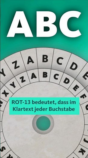 ROT13 – Verschlüsselung auf einer Drehscheibe 🔐 | Quarks Dimension Ralph #codes #mathematics