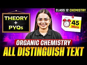 All Distinguish Test in Organic Compounds Class12 | Class 12 Organic Chemistry | CBSE 2026