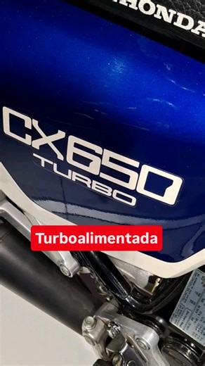 6.9K views · 311 reactions | La Honda CX650 Turbo fue la última...