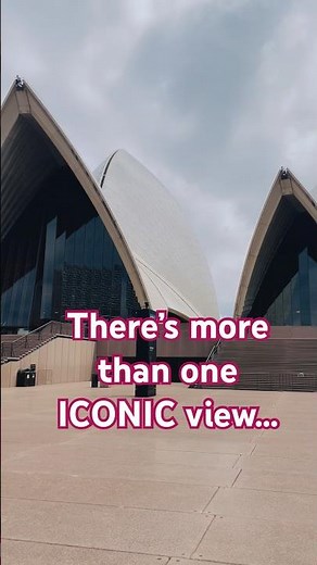A different side of Sydney’s most iconic landmark 🇦🇺 📍Sydney Opera House #sydney #travel