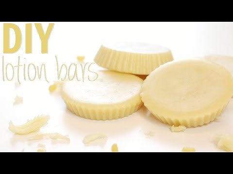 How to make awesome lotion bars with Cocoa Butter and Vanilla