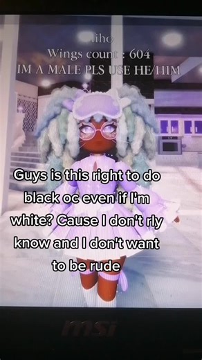 Can White People Create Black OCs? Exploring Diversity in ROBLOX