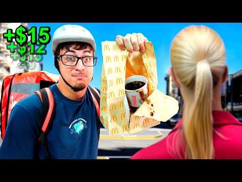 Trabajé como Repartidor de Comida por 72 horas