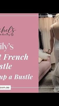 Emily's 3 point French bustle. how to do up a Bustle