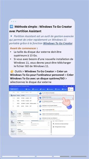[2 façons] Comment installer Windows 11 sur disque dur externe ?