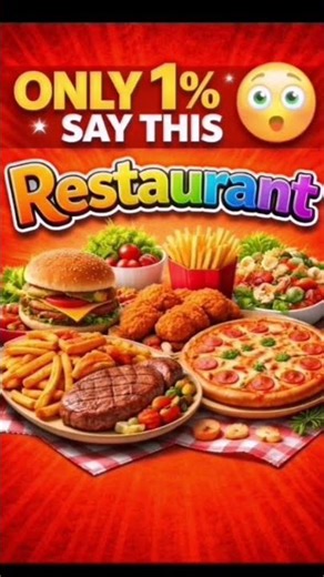 Can You Spell Restaurant 😳 | (Most People Fail) #viral #shorts #english